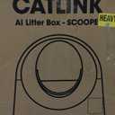 CATLINK Self Cleaning Cat Litter Box, Auto Safety Sensors for Multiple Cats 3.522 pounds, Double Odor Removal with Trash Bags(Young Version)