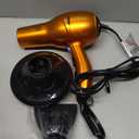 Infiniti PRO CONAIR Hair Dryer with Diffuser, Professional AC Motor, Tourmaline Ceramic Technology Blow Dryer, Includes Concentrator and Blowout Brush, Orange