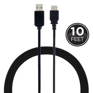GE 10ft. USB Printer Cable, Black