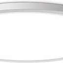 3200lm LED Flush Mount Ceiling Light, Super Slim 12 inch LED Ceiling Light, 5000K LED Ceiling Light for Bedroom, Living Room, Dining Room (White, One Pack)