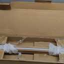 EDISHINE Corner Floor Lamp, Upgraded Dual-Sided Lighting, Wooden Floor Lamps for Living Room, Standing Lamp with Remote/Foot Control, 7CCT & Dimmable Floor Lamp for Bedroom, Office, Natural Wood