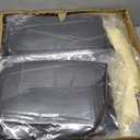 SecosAutoparts 5PCS Driver & Passenger Bottom & Top Lean Back & Driver Foam Cushion Dark Gray Replacement Cloth Seat Cover Compatible with Chevy Silverado GMC Sierra 2003 2004 2005 2006 2007