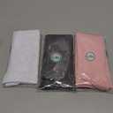 Iseasoo 4 Pairs Compression Socks for Women Circulation-Best Support for Nurses,Running,Athletic,Travel (Large-X-Large, 01-Black/Grey/White/Pink)