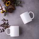 GBHOME 12 OZ Off White Coffee Mugs, Ceramic Bulk Coffee Mugs with Large Handle for Man, Woman, Light Weight Coffee Mugs Set for Latte/Cappuccino/Cocoa/Milk, Dishwasher & Microwave Safe, 36Pcs