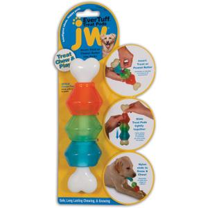 JW Pet Company EverTuff Nylon Treat Pod - Interactive Dogs Toy for Medium to Large Dog Breeds