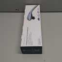 MEGAWISE Handheld Back Massager | Deep Tissue Percussion Massage for Back, Neck, Shoulders, Waist and Legs (Cordless Silver)