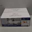 GJeg Ceiling Fans with Lights, 42 Inch Low Profile Ceiling Fan with Lights and Remote Control, LED Dimmable DC Reversible, 8 Speed, Noiseless, Modern Black Ceiling Fan for Bedroom, Indoor/Outdoor Use