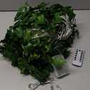 Unittype 15 Pcs 6.6 ft 300 LED Fake Ivy Vines Window Curtain String Light for Bedroom, Artificial Hanging Ivy Vines Plant Garland with Light for Wall Garden Outdoor Indoor Decor(Ivy Leaf)