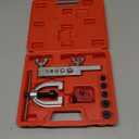 Brake Line Flaring Tool Kit, 3/16", 1/4", 5/16", 3/8" and 1/2 Double & Single Tubing Flare Tool for Copper and Aluminum Fuel Line Tube