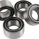 Front and Rear Wheel Bearings Pack of 4 Compatible with Polaris RZR XP 4 900 1000 Turbo Diesel Crew Scrambler Sportsman Replaces # 3514699 3514822 3514924 3514627