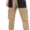 TLAENSON Boys Cargo Pants Joggers Kids Lightweight Quick Dry Hiking Pant Youth Running Athletic Jogging for Sports Outdoor