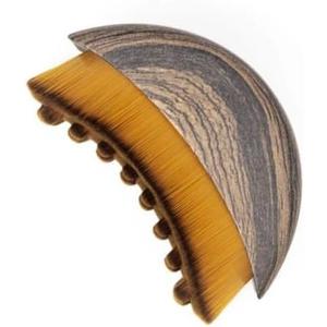 CARELAX Lymphatic Contour Face Brush – Dry Brushing Tool, Drainage Massager for Face, Jawline & Chin Sculpting, Ergonomic Design for Precise Skin Fit and Fatigue Relief 