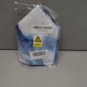 Blue Marble Tissue Box Cover Modern Square Leather Tissue Holder Decorative Facial Tissue Cube Paper Cover Case Organizer for Bathroom Night Stands Desk Tabletop Living Room Home