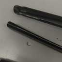 NICETOWN 100% Blackout Window Curtain Panels, Cold and Full Light Blocking Drapes with Black Liner for Nursery, 84 inches Drop Thermal Insulated Draperies (White, 2 Pieces, 52 Wide Each Panel)