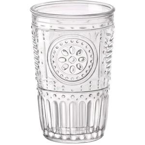 Bormioli Rocco Romantic (Set Of 2) Stemware Glasses, 10.75 Oz. Clear Crystal Glass, Made In Italy