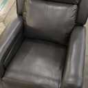 Sitswell Kasen Glider Recliner - Charcoal Faux Leather