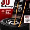 30" Tire Iron Set 2pc Heavy Duty Tire Spoons, Tire Changing Tools