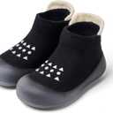 Baby Sock Shoes Baby Walking Shoes Infant Non-Slip Breathable Slippers with Soft Rubber Sole Baby Boys Girls Sneakers