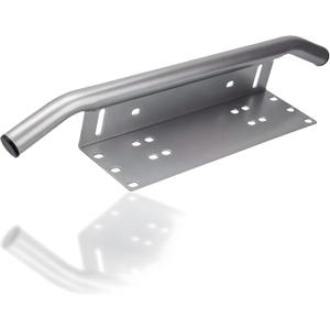 Light Universal License Plate Bumper Frame for Off Road Jeep LED Work Light Bar Mounting Bracket with Front Bull Bar