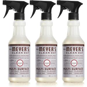 MRS. MEYER'S CLEAN DAY Multi-Surface Everyday Cleaner, Cruelty Free Formula, Lavender Scent, 16 oz- Pack of 3