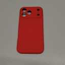 Vooii Magnetic for iPhone 17 Pro Max Case, Compatible with Magsafe (Premium Liquid Silicone) (Integrated Camera Control Button) Full Body Protective Anti-Scratch Microfiber Lining 6.9 inch, Red