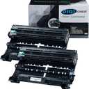Compatible DR820 Toner Drum Unit – DR-820 High Yield Compatible Drum Unit Replacement for Brother Laser Printer TN880 TN850 TN820 [2 Pack]