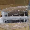 DINDON 2 Tier Pull Out Cabinet Organizer (11" W x 18" D) Heavy-Duty Metal Sliding Drawer Shelf, Two Tier Pull Out Shelves for Kitchen Cabinets, Pantry, Bathroom, Chrome Finish