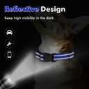 Martingale Collar for Dogs with Quick Release Buckle, Reflective Soft Padded & Escape Proof, Adjustable Nylon Dog Collars for Training & Daily Walking (Royal Blue,L) (L:width 1"neck 18.5-24")