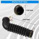AEM75152901 Washer Drain Hose Assembly Replacement for LG Kenmore Front Loading Washing Machine AP6892766 PS12730225 WT7800CV WT7800CW WT7900HBA WT7880HWA WT7405CW