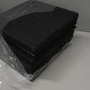 20 Pack Acoustic Panels with Self Adhesive, 12" X 12" X 0.4" High Density Sound Proof Foam Panels for Walls, Soundproof Wall Panels, Square Sound Absorbing Panels for Home Studio Office Decor - Black