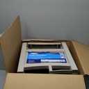 Suncast Garden Hose Reel Hideaway for 5/8" Hoses, Retracting Storage of 100ft, Light Taupe