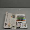 GC QUILL Calligraphy Set Fountain Pens 7 Different Size Nibs and 36 Assorted Ink Cartridges Kit for Calligraphy Lettering - Complete Easy Learning Set for Beginners F736