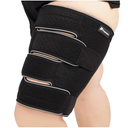 Feamero Plus Size Thigh Compression Wrap for Lymphedema & Swelling Relief, Adjustable Thigh Sleeve for Circulation & Muscle Recovery, Support for Men and Women (Tall, 2XL)