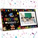 Jetec Kindergarten Graduation Picture Frame Preschool Picture Frame Holds 4 x 6 Inch Photo Graduation Gift for Kids Boy Girl 2026 First Pre-k Party Decoration(Preschool)