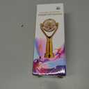 Soccer Trophy Shaped Handheld Fan, Soccer Gifts for Sports enthusiasts, Kids, Boys and Girls, Portable USB Rechargeable Mini Fan for Stadium, Game Day, 2026 World Soccer Event, Outdoor, Gold