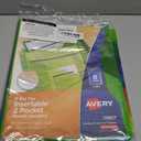 Avery Dividers for 3 Ring Binders, 8-Tab Sets, Two-Pocket Plastic Binder Dividers with Tabs, Multicolor, 3 Sets (71907)