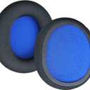 MOLGRIA Arctis 3/5/7 Mesh Ear Pads Cushion, Replacement Fabric earpads Blue Lining for Steel Series Arctis 3 Arctis 5 Arctis 7/7P Arctis 9 Arctis 1 Arctis Pro Prime Wireless Headsets