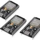 HiLetgo 3pcs ESP32 ESP-32D ESP-32 CP2012 USB C 38 Pin WiFi+Bluetooth Dual Core Type-C Interface ESP32-DevKitC-32 Development Board Module STA/AP/STA+AP