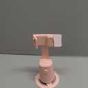 Auto Face Tracking Tripod 360° Rotating Cell Phone Photo and Video Kits Stand, No App, Camera Stand with Remote and Gesture Control, Rechargeable Smart Shooting Stand for Live Recording TikTok （Pink）