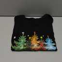 Merry Christmas Tree Sweatshirt Funny Holiday Tree Hoodie for Christmas Small