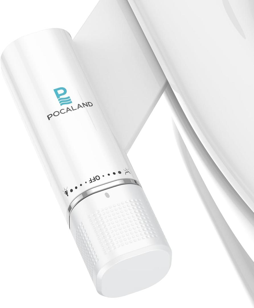 Ultra-Slim Bidet Attachment, Non-Electric Bidet Attachment for Toilet Seat, Adjustable Fresh Cold Water Pressure