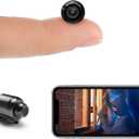 Smallest Wireless WiFi Camera,HD1080P Spy Camera Detector, Portable Mini Camera, Baby Monitor Camera, Nanny Cam, Pet Camera with Night Vision, Motion Detection, Cloud Storage for Security with iOS Android