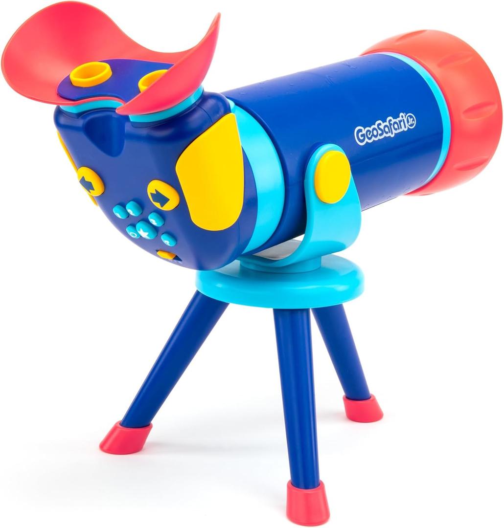 Educational Insights GeoSafari Talking Space Explorer featuring Emily Calandrelli - Toy Telescope for Kids, Toddler Space Toys, Beginner STEM Learning, Science Toys for Boys & Girls Ages 4+