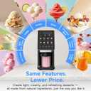 Ice Cream Maker & 10-in-1 Frozen Treat Maker, 20 oz 1 Pint, Mix-In + Re-Spin for Creamy Texture, Gelato, Sorbet, Slushie, Frozen Yogurt & Smoothie Bowls Machine for Homemade, Recipe Guide