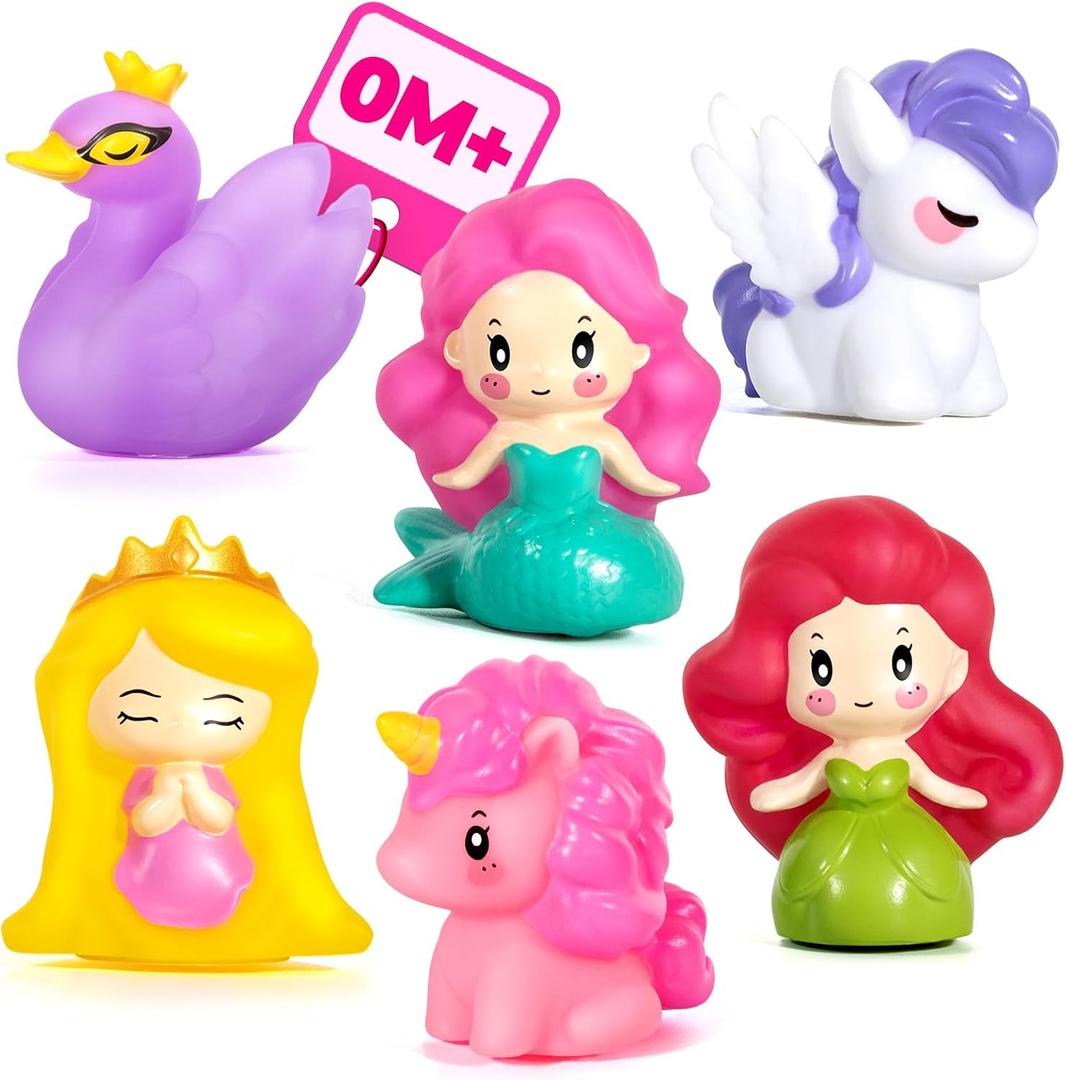 Hely Cancy Baby Bath Toys - No Hole Bath Toys for Kids, Bath Tub Shower Toys for Newborn Baby