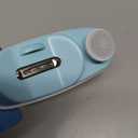 Electric Nail Clippers for Seniors,Smart Nail Clippers 2025 New 3 in 1 Electric Toenail Clipper with Polishing and LED Light,Smart Toenail Clipper 3 Adjustable Speeds for Adults,Baby (Blue)