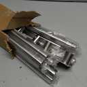 Creatyi 28 to 75 Inches Double Shower Curtain Rod Adjustable Double Shower Curtain Rods for Bathroom (28 to 75'', Silver)