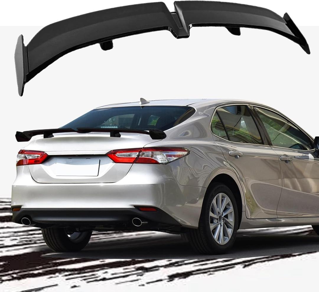 Universal Rear Spoiler 54 Inch ABS Racing Spoiler Wing Lightweight MG6 PRO Style Rear Spoiler Compatible with Various Car Models Hatchbacks Sedans Coupes Convertibles Sport GT (Gloss Black)