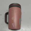 Owala SmoothSip Slider Stainless Steel Insulated Travel Mug with Handle, 100% Leak Proof, For Hot and Cold Drinks, Travel Friendly with Sliding Lock Lid, 12oz, BPA Free, Leak Proof, Cozy Cocoa