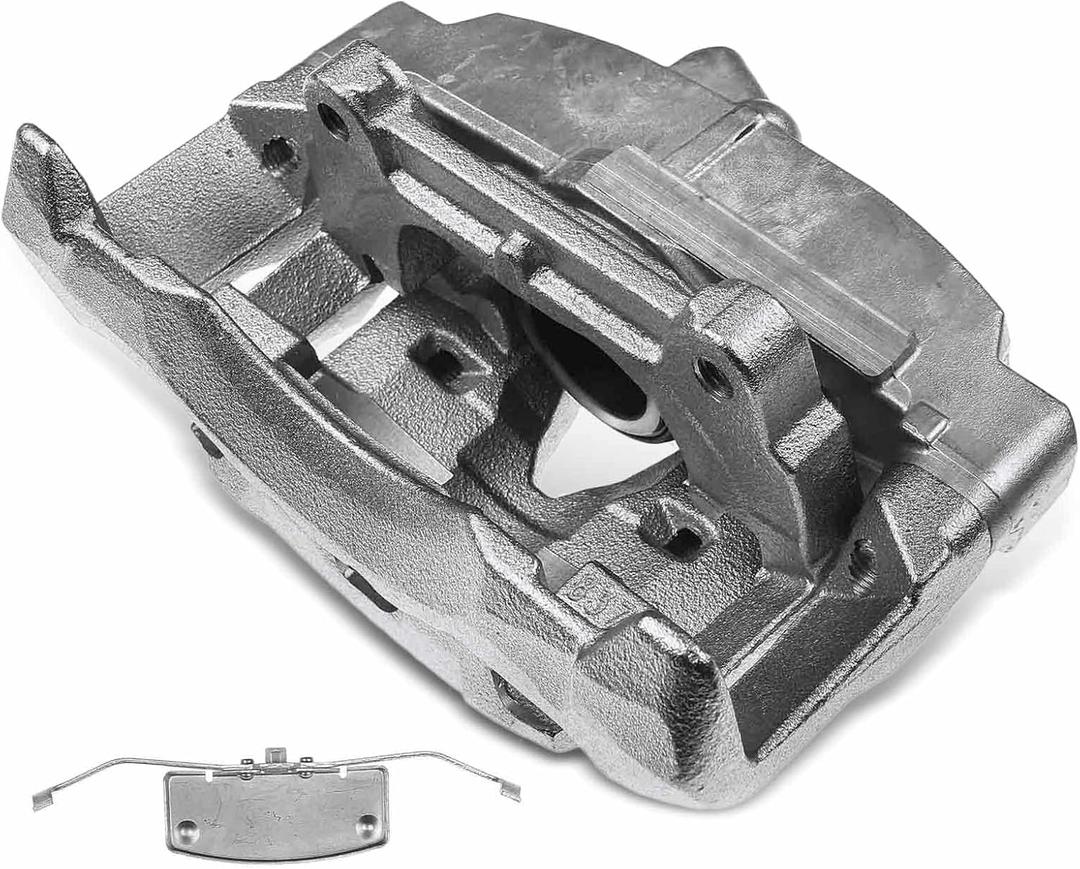 A-Premium Front Driver Disc Brake Caliper Assembly with Bracket Compatible with Select Volvo Models - S60 2011-2018, S60 Cross Country, S80, V40 Cross Country, V60, V60 Cross Country, V70, XC70